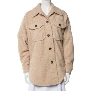 A.L.C. Cream Teddy Jacket